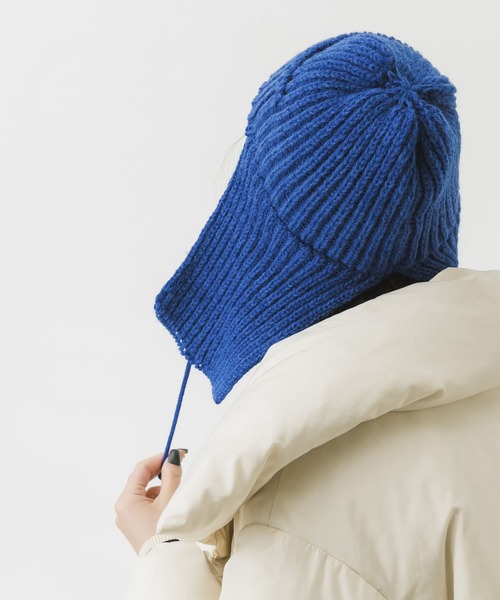 URBAN RESEARCH(アーバンリサーチ)の「HIGHLAND ニットキャップ(ニットキャップ/ビーニー・レディース・ブラック/キャメル/ホワイト/チャコールグレー/ブルー・-)」の8枚目の写真