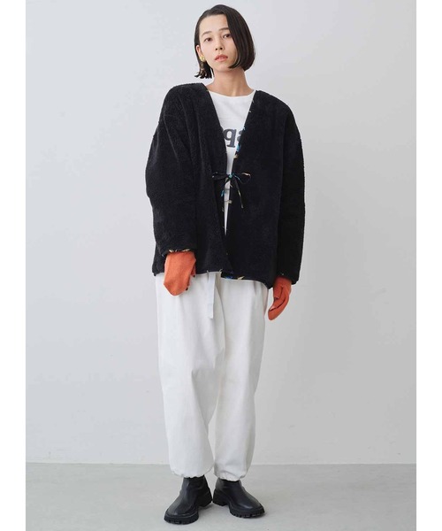 MEDE19F(メデジュウキュウ)の「MEDE19F バイカラーロング手袋(手袋・レディース・オレンジ/ネイビー/グリーン・ONE SIZE)」の6枚目の写真