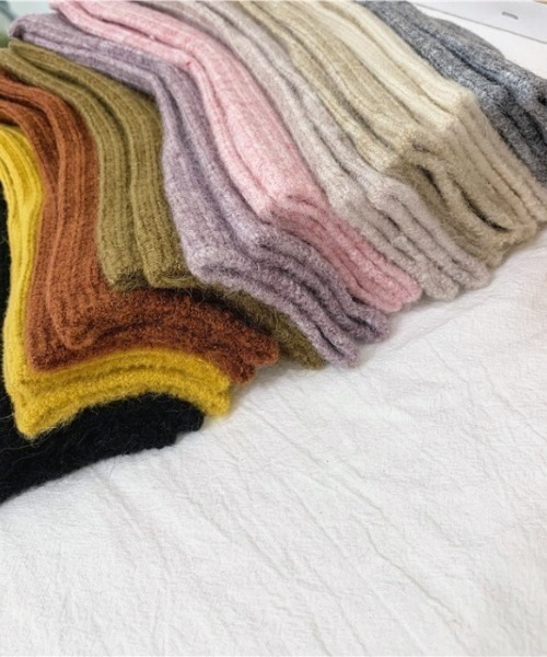 「kakko」(カッコ)の「レディース ウール混ソックス 3足セット(ソックス/靴下・レディース・C/D/E/F/A/H/J/K/L/B/G/I・FREE)」の21枚目の写真