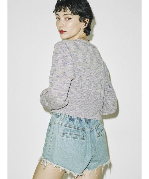 jouetie（ジュエティ）の「アメスリニットタンク（タンクトップ・レディース・ピンク/ブルー/パープル・MEDIUM）」の9枚目の写真