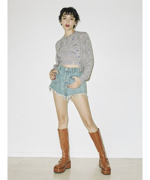 jouetie（ジュエティ）の「アメスリニットタンク（タンクトップ・レディース・ピンク/ブルー/パープル・MEDIUM）」の10枚目の写真