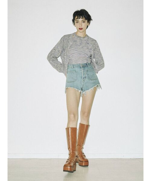 jouetie（ジュエティ）の「アメスリニットタンク（タンクトップ・レディース・ピンク/ブルー/パープル・MEDIUM）」の12枚目の写真