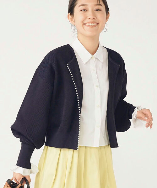 NOLLEY'S（ノーリーズ）の「リボンスリーブショートシャツ