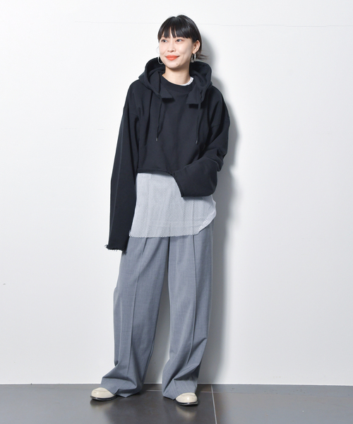 CITYSHOP(シティーショップ)の「SHORT SWEAT HOODIE CITYSHOP(シティーショップ)の「SHORT SWEAT HOODIE