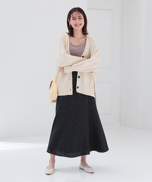 ラストお値下げ！made  in ITALYクチュール物 ジャケット&スカート プレミアム二重織・ノーカラージャケット/40代50代からの