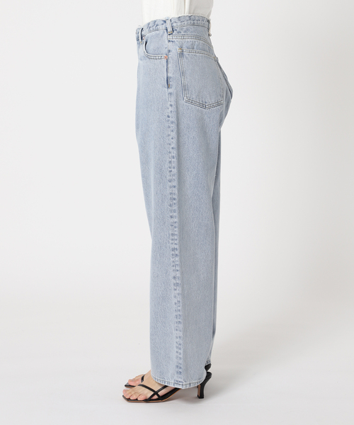 U by SPICK&SPAN（ユーバイスピックアンドスパン）の「ADELE（デニムパンツ・レディース・コバルトブルー/ブラック・24/25/26/27）」の15枚目の写真