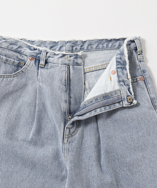 U by SPICK&SPAN（ユーバイスピックアンドスパン）の「ADELE（デニムパンツ・レディース・コバルトブルー/ブラック・24/25/26/27）」の7枚目の写真