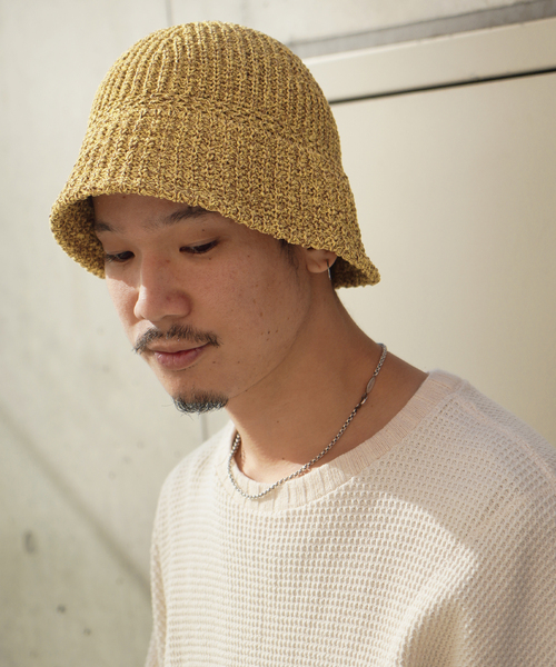 セール】【RACAL / ラカル】 Mix japanese paper knit hat