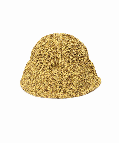 JOINT WORKS（ジョイントワークス）の「【RACAL / ラカル】 Mix japanese paper knit hat（ハット・メンズ・ブルー/マスタード/グリーン・FREE）」の13枚目の写真