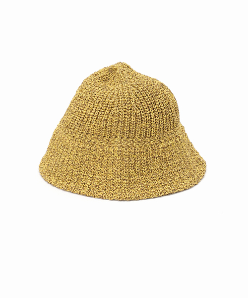 JOINT WORKS（ジョイントワークス）の「【RACAL / ラカル】 Mix japanese paper knit hat（ハット・メンズ・ブルー/マスタード/グリーン・FREE）」の14枚目の写真