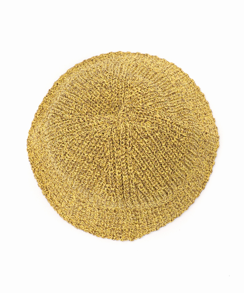 JOINT WORKS（ジョイントワークス）の「【RACAL / ラカル】 Mix japanese paper knit hat（ハット・メンズ・ブルー/マスタード/グリーン・FREE）」の16枚目の写真