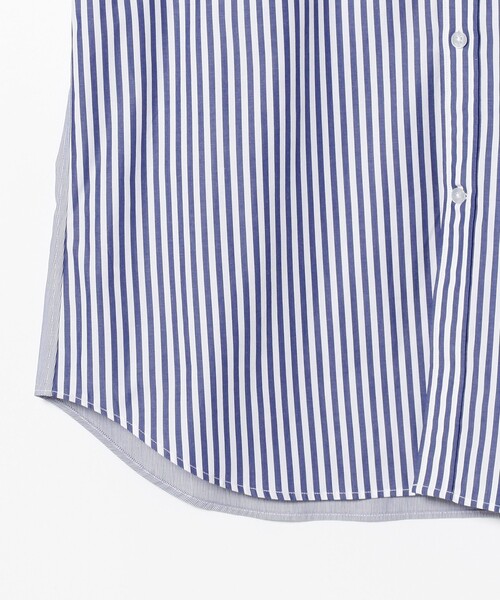 BEAMS LIGHTS(ビームスライツ)の「BEAMS LIGHTS / ストライプ レギュラーカラーシャツ23(シャツ/ブラウス・メンズ・ブラック/ネイビー・SMALL/MEDIUM/LARGE)」の13枚目の写真