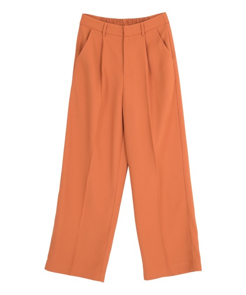 titivate（ティティベイト）の「センタープレスツイルセミワイドパンツ（その他パンツ・レディース・オレンジ/ブラック/アイボリー/ライトグリーン/ブルー・S/M/L）」の22枚目の写真