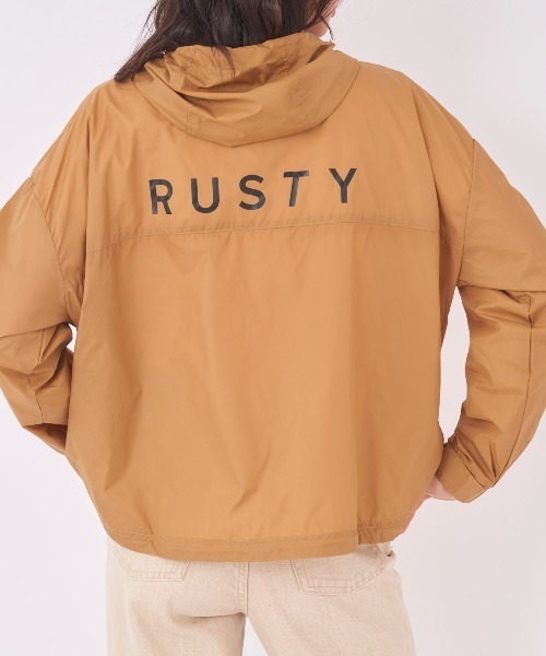 RUSTY(ラスティ)の「【RUSTY:ラスティー】レディースウィンドブレーカー マウンテンパーカー(マウンテンパーカー・レディース・ベージュ/パープル系その他・LARGE/MEDIUM)」の19枚目の写真