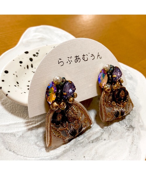 tone（トーン）の「【LoveAmooN】gorgeous3 (MA)（ピアス（両耳用）・レディース・シルバー・FREE）」の5枚目の写真