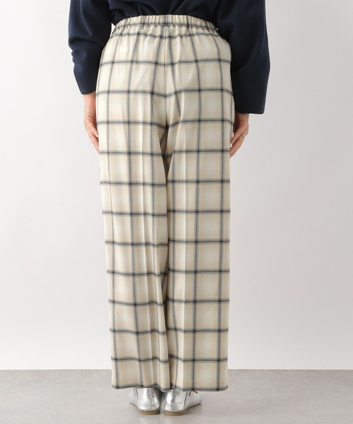 LEPSIM(レプシィム)の「チェック柄ピンタックパンツ(スラックス・レディース・グレー/ベージュ系その他・X-SMALL/MEDIUM/LL/LARGE/SMALL)」の15枚目の写真