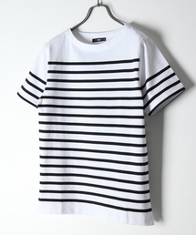 HARE | マリンボーダーカット(HARE)(Tシャツ/カットソー)
