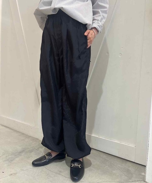 TICCA(ティッカ)の「TICCA サテンパンツ 231416352(その他パンツ・レディース・イエロー/ブラック・FREE)」の7枚目の写真