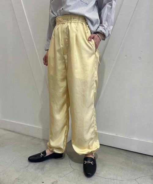 TICCA(ティッカ)の「TICCA サテンパンツ 231416352(その他パンツ・レディース・イエロー/ブラック・FREE)」の11枚目の写真
