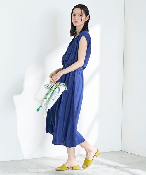 セール】◇【WEB限定】ECO割繊パール釦ワンピース（ワンピース