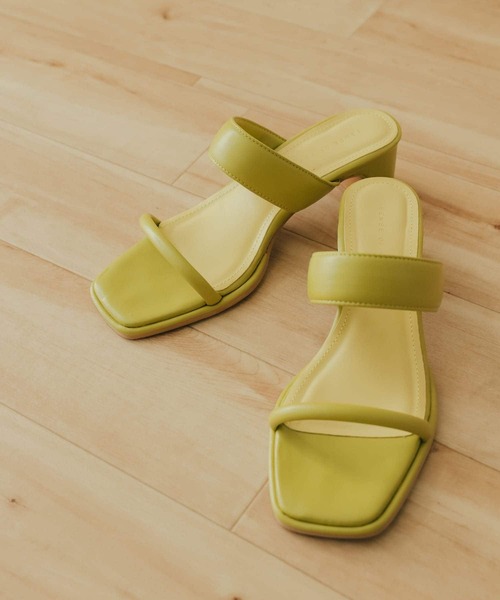 SENSE OF PLACE by URBAN RESEARCH（センスオブプレイスバイアーバンリサーチ）の「ダブルバンドサンダル（サンダル・レディース・ブラック/アイボリー/イエロー系その他・SMALL/MEDIUM/LARGE）」の21枚目の写真