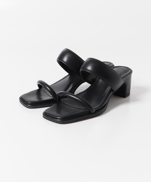 SENSE OF PLACE by URBAN RESEARCH（センスオブプレイスバイアーバンリサーチ）の「ダブルバンドサンダル（サンダル・レディース・ブラック/アイボリー/イエロー系その他・SMALL/MEDIUM/LARGE）」の9枚目の写真