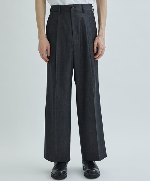 city（シティ）の「DENIM PANTS/ノンチェンジデニムスラックス（スラックス・メンズ・ブラック/インディゴブルー・1/2/3）」の4枚目の写真