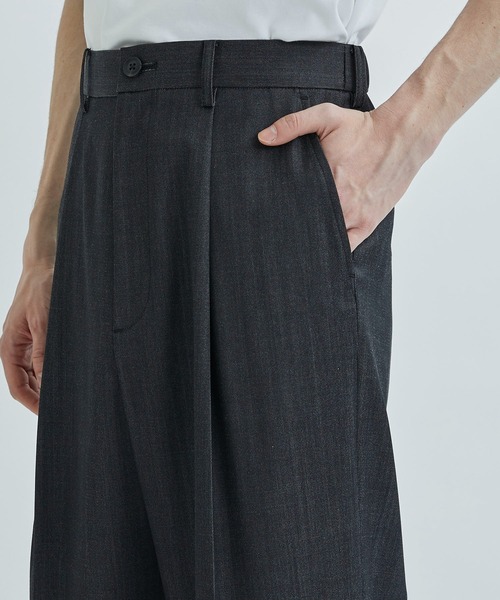 city（シティ）の「DENIM PANTS/ノンチェンジデニムスラックス（スラックス・メンズ・ブラック/インディゴブルー・1/2/3）」の8枚目の写真