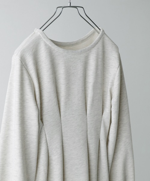 etoll.（エトル）の「ウエストタックスウェットワンピース（ワンピース・レディース・ブラック/オートミール・FREE）」の21枚目の写真