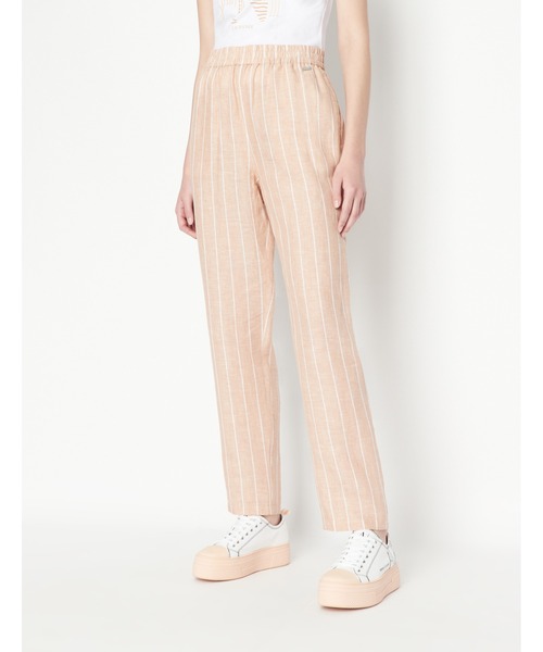 アルマーニ/リネン/ストライプパンツ/ アルマーニ/リネン/ストライプパンツ/ - メルカリ
