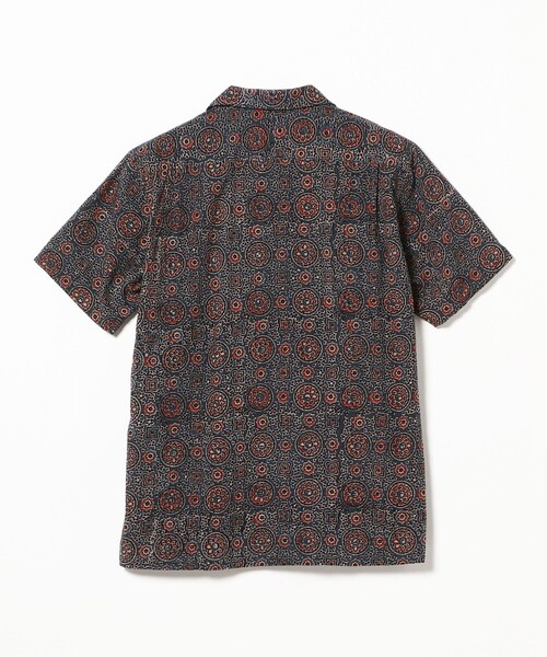 BEAMS PLUS(ビームスプラス)の「BEAMS PLUS / アジュラックプリント ショートスリーブ オープンカラー シャツ(シャツ/ブラウス・メンズ・ブルー/ブラック・L/S/XL/M)」の14枚目の写真