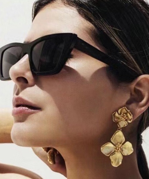 Vipoa（ヴィポア）の「フォックス型サングラス（サングラス・レディース・レオパード/ブラック/ブラウン/ホワイト・FREE）」の6枚目の写真