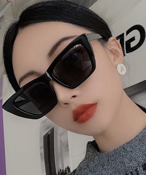 Vipoa（ヴィポア）の「フォックス型サングラス（サングラス・レディース・レオパード/ブラック/ブラウン/ホワイト・FREE）」の18枚目の写真