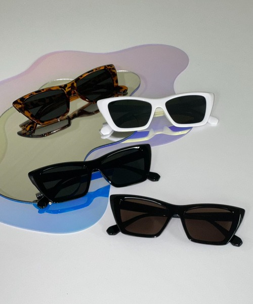 Vipoa（ヴィポア）の「フォックス型サングラス（サングラス・レディース・レオパード/ブラック/ブラウン/ホワイト・FREE）」の19枚目の写真