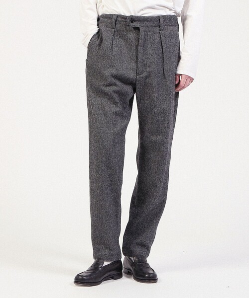 Engineered Garments(エンジニアードガーメンツ)の「■ENGINEERED GARMENTS Carlyle pant 1プリーツトラウザーズ(スラックス・メンズ・ブラック系その他・S/M)」の5枚目の写真