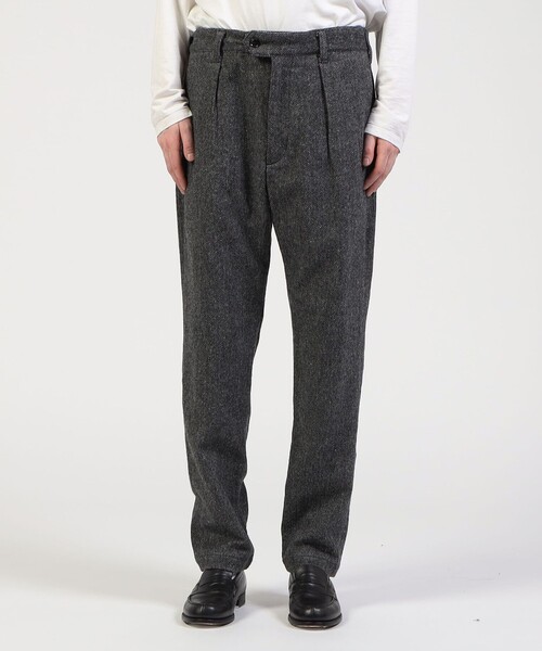 Engineered Garments(エンジニアードガーメンツ)の「■ENGINEERED GARMENTS Carlyle pant 1プリーツトラウザーズ(スラックス・メンズ・ブラック系その他・S/M)」の3枚目の写真