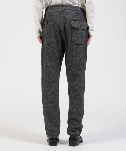 Engineered Garments(エンジニアードガーメンツ)の「■ENGINEERED GARMENTS Carlyle pant 1プリーツトラウザーズ(スラックス・メンズ・ブラック系その他・S/M)」の2枚目の写真