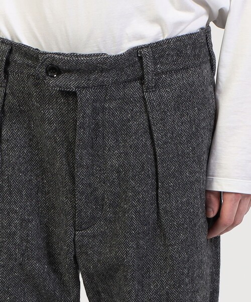 Engineered Garments(エンジニアードガーメンツ)の「■ENGINEERED GARMENTS Carlyle pant 1プリーツトラウザーズ(スラックス・メンズ・ブラック系その他・S/M)」の9枚目の写真