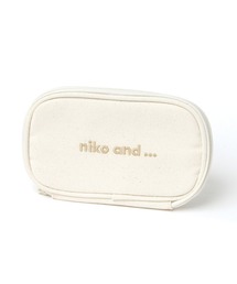 オリジナルニコロゴ刺繍ガジェットポーチ