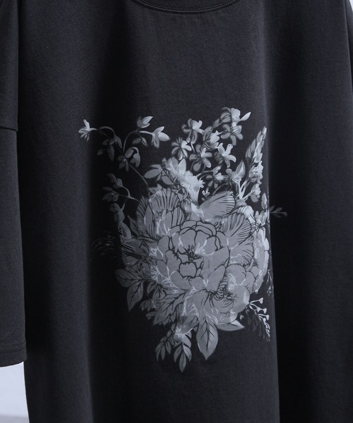 NILWAY（ニルウェイ）の「グラフィックプリントオーバーサイズTシャツ/アソートグラフィックTシャツ（Tシャツ/カットソー・メンズ・ホワイト/ネイビー/ブラック/ホワイト系/ブラック系/ネイビー系・MEDIUM/LARGE）」の12枚目の写真