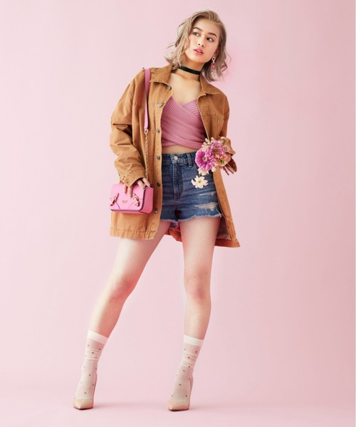 Guess（ゲス）の「DIDI Mini Crossbody Flap（ショルダーバッグ・レディース・ピンク/ブラック/カーキ・ONE SIZE）」の19枚目の写真