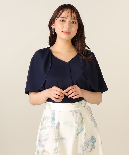 LAISSE PASSE（レッセパッセ）の「ケープスリーブブラウス