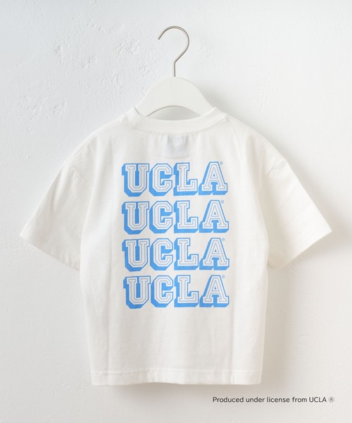 UCLA（ユーシーエルエー）の「【KIDS】【UCLA/ユーシーエルエー】バックプリントTee（Tシャツ/カットソー・キッズ・ホワイト/イエロー・XL/XXL/L/M/S）」の9枚目の写真