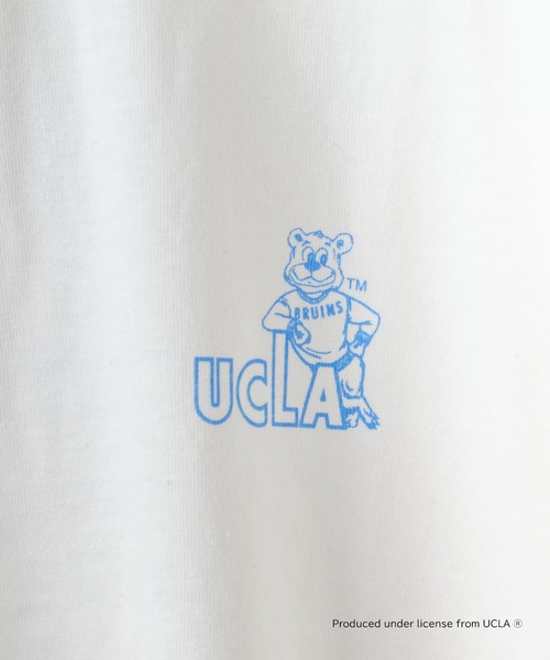 UCLA（ユーシーエルエー）の「【KIDS】【UCLA/ユーシーエルエー】バックプリントTee（Tシャツ/カットソー・キッズ・ホワイト/イエロー・XL/XXL/L/M/S）」の6枚目の写真