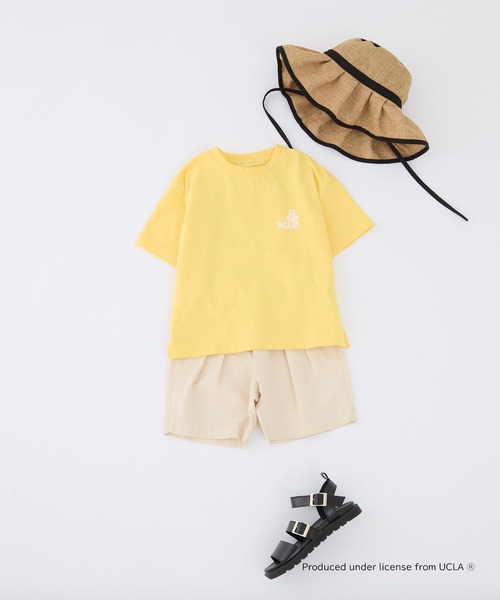 UCLA（ユーシーエルエー）の「【KIDS】【UCLA/ユーシーエルエー】バックプリントTee（Tシャツ/カットソー・キッズ・ホワイト/イエロー・XL/XXL/L/M/S）」の3枚目の写真
