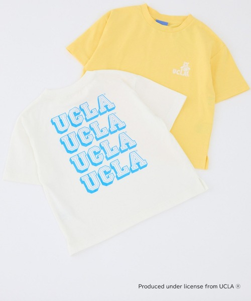 UCLA（ユーシーエルエー）の「【KIDS】【UCLA/ユーシーエルエー】バックプリントTee（Tシャツ/カットソー・キッズ・ホワイト/イエロー・XL/XXL/L/M/S）」の20枚目の写真