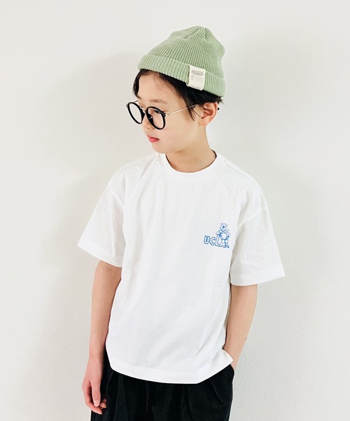 UCLA（ユーシーエルエー）の「【KIDS】【UCLA/ユーシーエルエー】バックプリントTee（Tシャツ/カットソー・キッズ・ホワイト/イエロー・XL/XXL/L/M/S）」の13枚目の写真