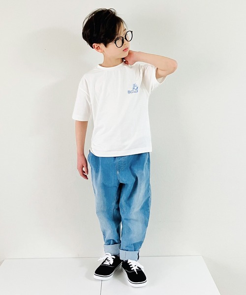 UCLA（ユーシーエルエー）の「【KIDS】【UCLA/ユーシーエルエー】バックプリントTee（Tシャツ/カットソー・キッズ・ホワイト/イエロー・XL/XXL/L/M/S）」の14枚目の写真