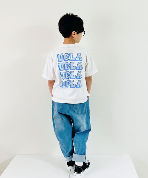 UCLA（ユーシーエルエー）の「【KIDS】【UCLA/ユーシーエルエー】バックプリントTee（Tシャツ/カットソー・キッズ・ホワイト/イエロー・XL/XXL/L/M/S）」の15枚目の写真