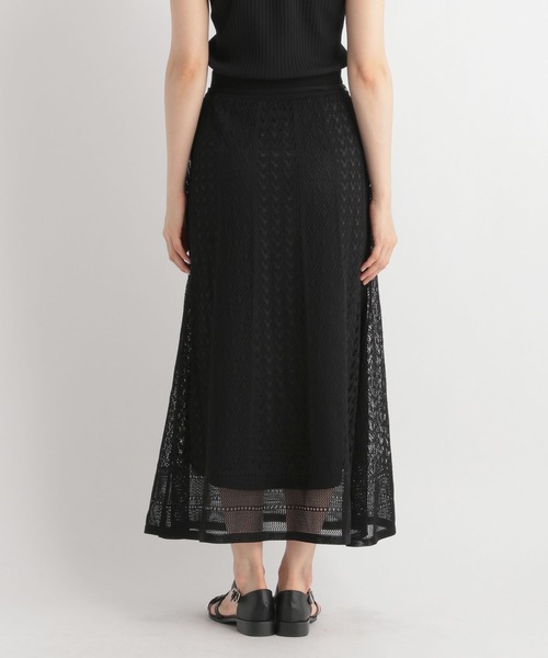 【anuans】クロシェニットスカート anuans｜クロシェニットスカート | Rakuten Fashion(楽天